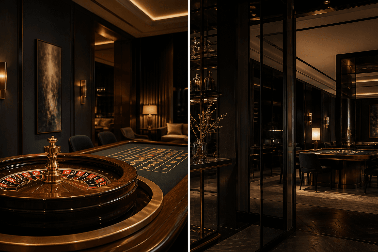 Roulette salon at Maison Oriel