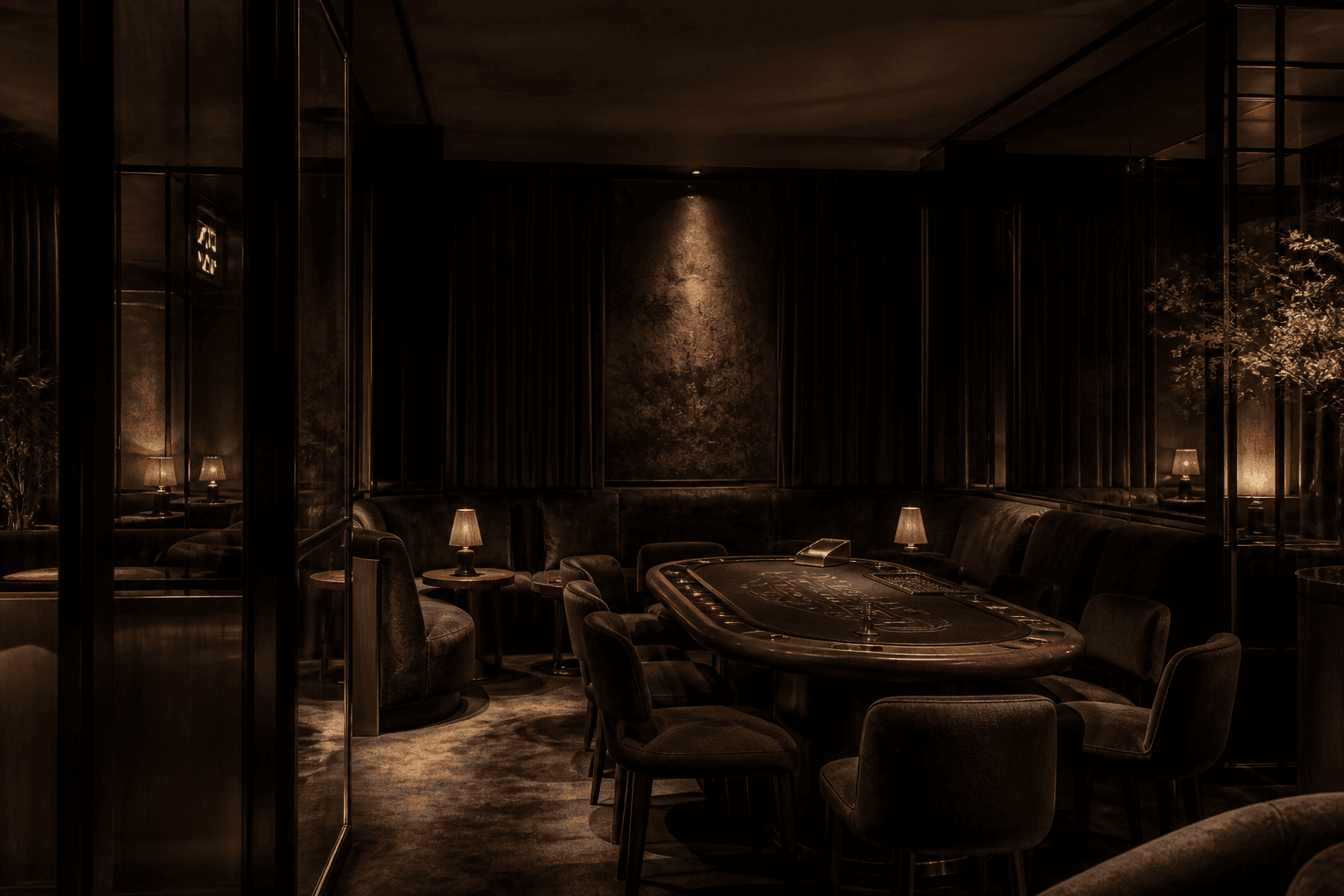 Private members gaming salon
